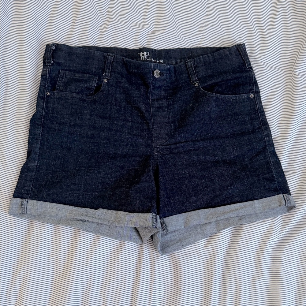 Time and True Denim Shorts